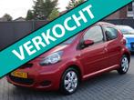 Toyota Aygo 1.0-12V Aspiration Red Leer Airco Pdc !, Voorwielaandrijving, Gebruikt, Zwart, 4 stoelen
