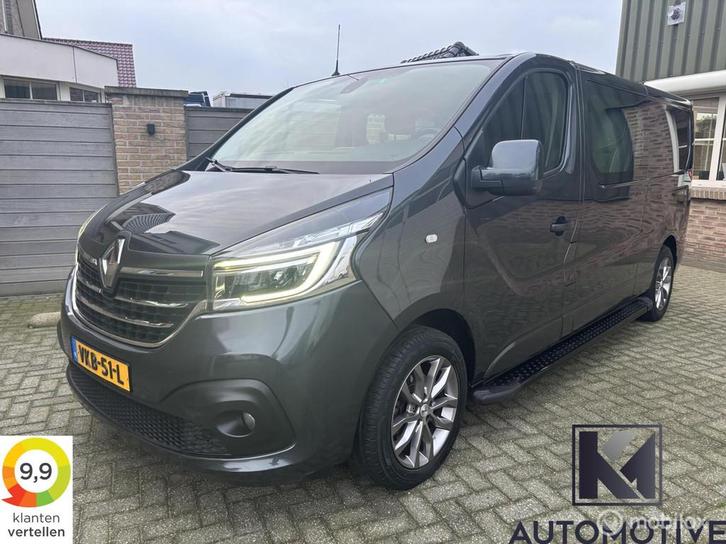 Renault Trafic 2.0dCi 145pk Dubbel Cabine|Automaat|EURO6, Auto's, Bestelauto's, Bedrijf, Te koop, ABS, Achteruitrijcamera, Airconditioning