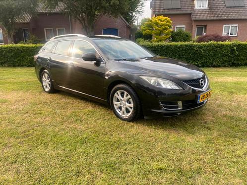 Mazda 6 1.8 Sportbreak 2008 Zwart, Auto's, Mazda, Particulier, Benzine, B, Stationwagon, Handgeschakeld, Origineel Nederlands