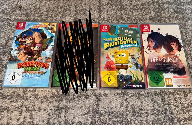 Speelcollectie Nintendo Switch, Spelcomputers en Games, Games | Nintendo Switch, Zo goed als nieuw, Avontuur en Actie, 1 speler