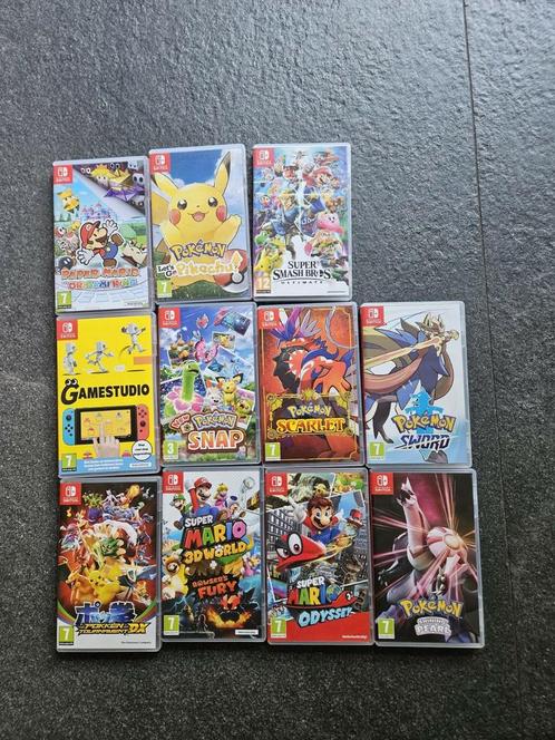 Nintendo switch spellen, Hobby en Vrije tijd, Verzamelkaartspellen | Pokémon, Zo goed als nieuw, Ophalen of Verzenden