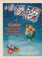 retro reclame 1976 Milky Way chocolade vliegers wedstrijd, Verzamelen, Verzenden, Overige typen