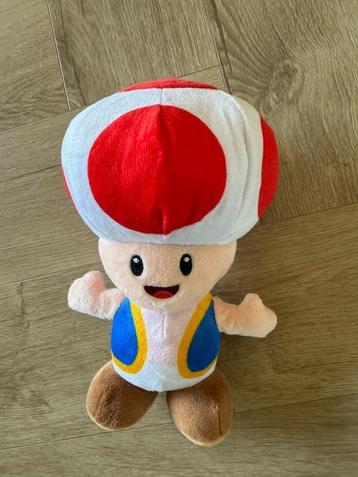 Toad knuffel (Mario) beschikbaar voor biedingen
