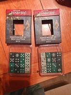 2 setjes warcry dobbelstenen van games workshop, Hobby en Vrije tijd, Wargaming, Ophalen of Verzenden, Zo goed als nieuw, Warhammer