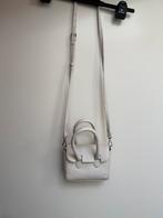 Witte leren tas manfield, Ophalen of Verzenden, Zo goed als nieuw, Wit, Schoudertasje