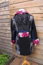 Jas zwart/rose/blauw/grijs Joseph Ribkoff mt 38/40 AANBIEDIN, Kleding | Dames, Jassen | Winter, Maat 38/40 (M), Blauw, Joseph Ribkoff