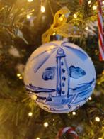 Lange Jaap vuurtoren kleintje kunst kerstbal, Minder dan 50 cm, Nieuw, Ophalen of Verzenden, Schilderij