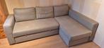 Hoekbank met slaapfunctie IKEA, Huis en Inrichting, Ophalen, Gebruikt, 125 tot 150 cm, Stof