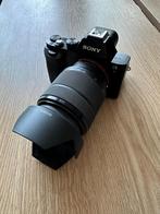 Sony a7 camera + lens Sony FE 28-70mm F/3.5-5.6 OSS, Ophalen, Spiegelreflex, Zo goed als nieuw, Sony