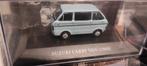 Suzuki Carry Van (1969) blauw- 1:43 in vitrinedoosje, Hobby en Vrije tijd, Modelauto's | 1:43, Ophalen of Verzenden, Zo goed als nieuw