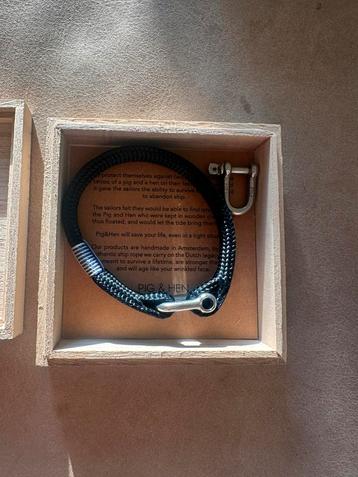 Pig & Hen herenarmband beschikbaar voor biedingen