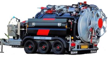 EXAVAC Vacuumaanhangwagen Zuigaanhanger  beschikbaar voor biedingen