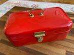 vintage broodtrommel rood, Ophalen of Verzenden, Gebruikt