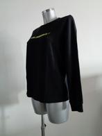 Karl Lagerfeld sweater met lime logo opdruk, maat Large, Kleding | Dames, Karl Lagerfeld, Zwart, Maat 42/44 (L), Nieuw