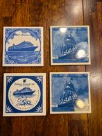 Holland America Line Tegels - Set van 4, Verzamelen, Scheepvaart, Ophalen of Verzenden, Zo goed als nieuw