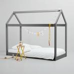 Kinder bed 90x200 (bedhuisje), Ophalen, 85 tot 100 cm, Zo goed als nieuw, Lattenbodem