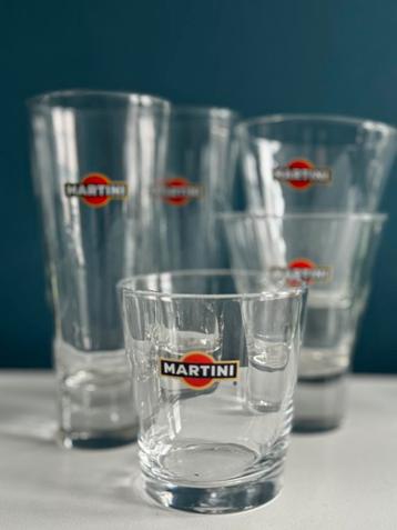 Mini verzameling Martini-glaasjes (vintage&modern)