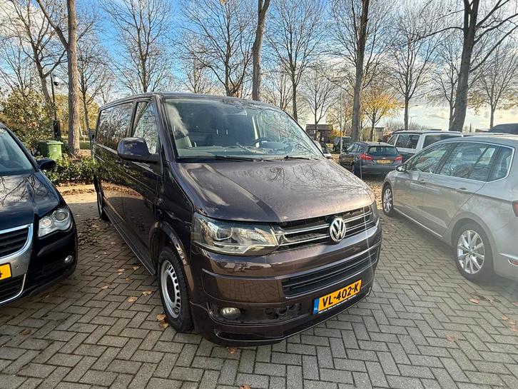 Vw Transporter 2.0 Tdi 180 pk DSG 2015 tik in motor !, Auto diversen, Schadeauto's, Volkswagen, Diesel, Overige carrosserieën