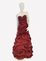 SALE galajurk prinsessenjurk bordeaux maat 32, 34, Galajurk, Ophalen of Verzenden, Zo goed als nieuw, Maat 34 (XS) of kleiner