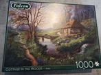 Cottage in the woods, falcon puzzel, Ophalen of Verzenden, Zo goed als nieuw
