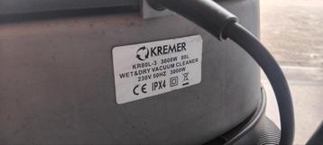 Kremer kr80l-3 3000w stofzuiger beschikbaar voor biedingen
