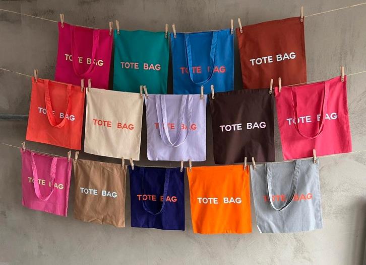 Tote bags diverse kleuren, Sieraden, Tassen en Uiterlijk, Tassen | Damestassen, Nieuw, Shopper, Overige kleuren, Ophalen of Verzenden
