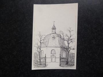 SAPPEMEER  N.H. Kerk pentekening  beschikbaar voor biedingen