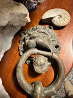 Schitterende Antieke deurknoppen met leeuw, Antiek en Kunst, Ophalen of Verzenden