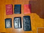 6 stuks portemonnee, voor kleingeld, pasjes en briefgeld, Ophalen of Verzenden, Gebruikt, Overige kleuren