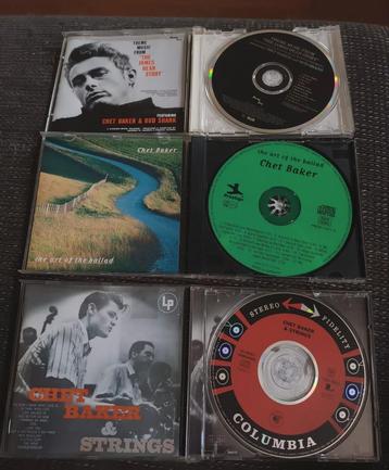 Chet Baker - 3 CD'S/With Strings+James Dean Story+Ballad cd beschikbaar voor biedingen