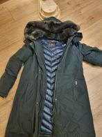 Woolrich bow bridge, Kleding | Dames, Jassen | Winter, Blauw, Ophalen of Verzenden, Zo goed als nieuw