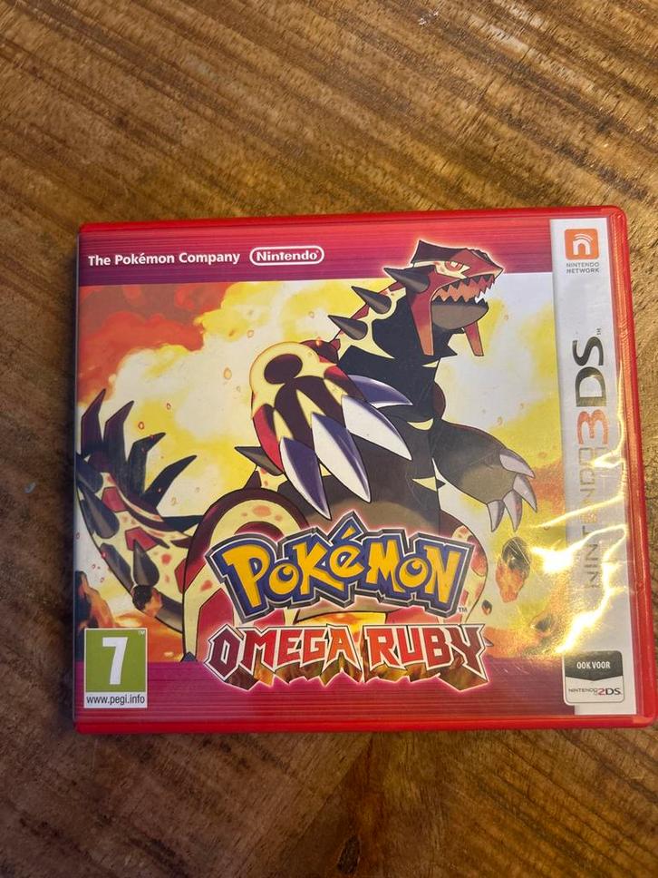 Pokémon Omega Ruby - Nintendo 3DS, Spelcomputers en Games, Games | Nintendo 2DS en 3DS, Zo goed als nieuw, Role Playing Game (Rpg)