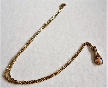 KETTING MET HANGERTJE VAN AVON MET MAANSTEENTJE SIERAAD beschikbaar voor biedingen