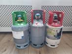 Lege gasflessen airco, Ophalen of Verzenden, Nieuw