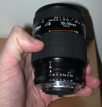 Nikon AF Nikkor/ 35-70mm 1:2.8D met macro-functie beschikbaar voor biedingen