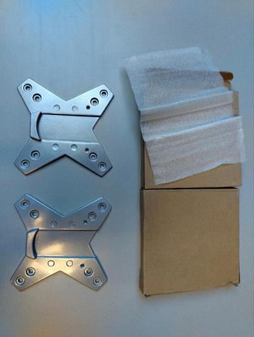 VESA Montageplaat 75x75 100x100 Nieuw 4 stuks beschikbaar voor biedingen