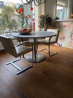 Ronde eettafel, Ophalen, Gebruikt, Rond, Vier personen