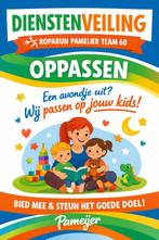 Roparun dienstenveiling - Oppassen - door Kiki, Ophalen, Nieuw