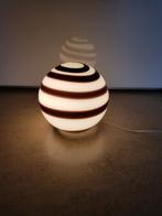 Groot model Vintage ILU lamp., Ophalen, Gebruikt, Design, Glas