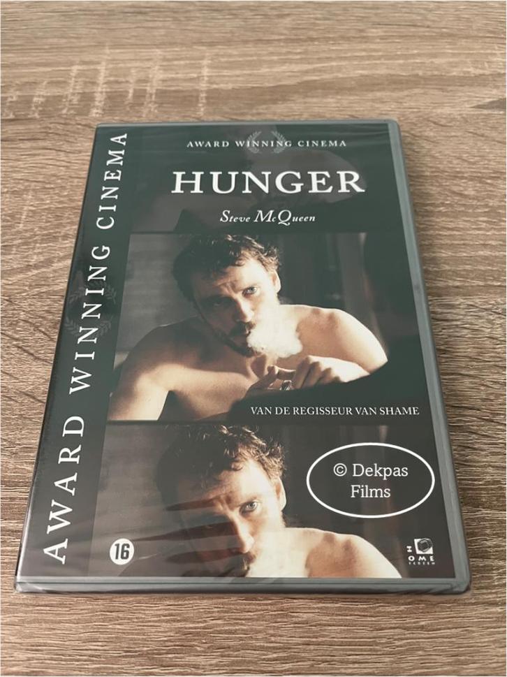 Dvd Hunger - Steve McQueen - NIEUW in Seal, Cd's en Dvd's, Dvd's | Filmhuis, Nieuw in verpakking, Overige gebieden, Vanaf 16 jaar