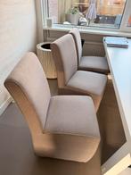 Stoelen met bankje, Huis en Inrichting, Stoelen, Ophalen, Overige kleuren, Drie, Zo goed als nieuw