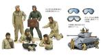 TAMIYA 35347 US Tank crew ETO incl accessoires 1/35, Verzenden, Nieuw, 1:35 tot 1:50