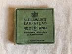Sleeswijk's Zak-Atlas van Nederland, Gelezen, Overige atlassen, Sleeswijk - Bussum., Ophalen of Verzenden
