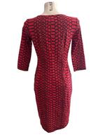 Moq jurk M, Kleding | Dames, Jurken, Moq, Ophalen of Verzenden, Zo goed als nieuw, Rood