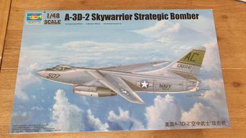 Trumpeter 1/48 A-3D-2 Skywarrior strategic bomber beschikbaar voor biedingen
