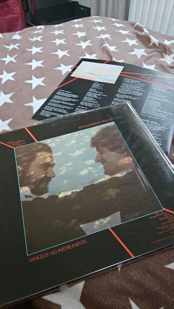 Jon and Vangelis LP- Short Stories, Cd's en Dvd's, Vinyl | Pop, Gebruikt, 1980 tot 2000, 12 inch, Ophalen of Verzenden