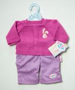 Baby born nieuwe kledingsetjes incl. hanger!, Ophalen of Verzenden, Nieuw, Babypop