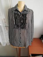 Leuke blouse zwart wit mt 44, Verzenden, Nieuw, Maat 42/44 (L), Overige kleuren