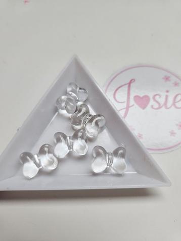 Transparante Vlinder Kralen #76 beschikbaar voor biedingen