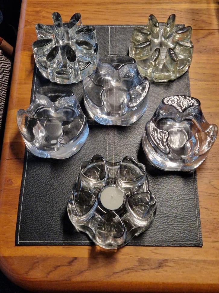 Vintage Theelicht Houder/Warmhoud/Rechaud €13,00 per Stuk, Antiek en Kunst, Curiosa en Brocante, Ophalen of Verzenden